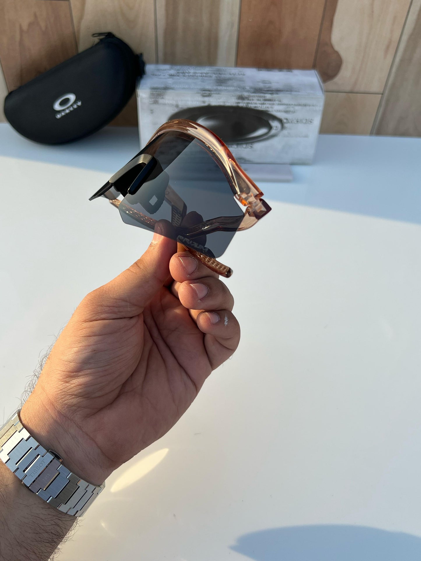 Most Awaited Sports Brown Black Prizm UV-400 Sunglasses