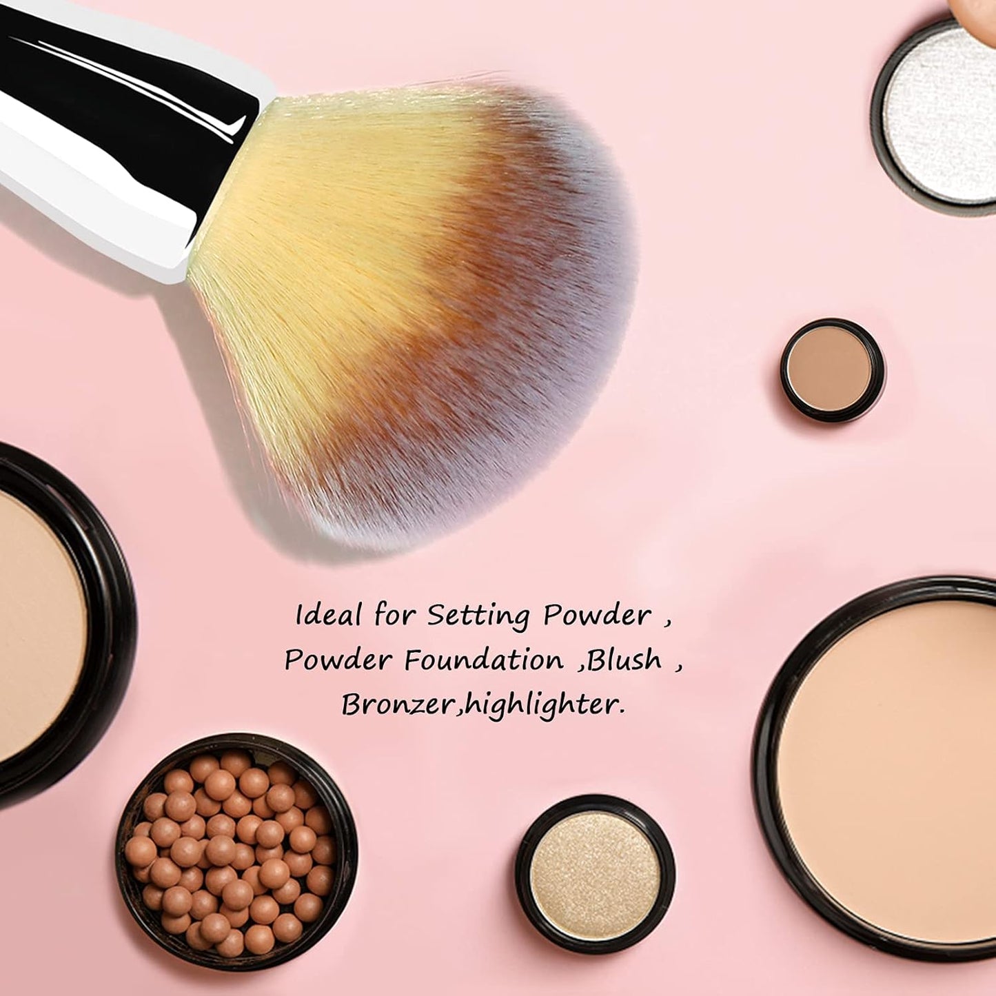 Makeup Brush Perfect For Blending Liquid,Cream and Flawless Powder
