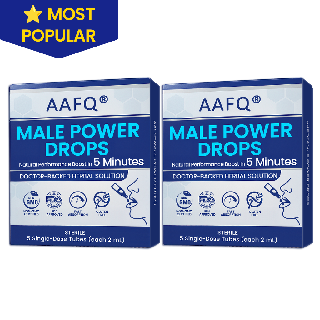AAFQ Male Power Drops-Confidence On-Demand⚠️TODAY ONLY: Special Offer | Last Chance!