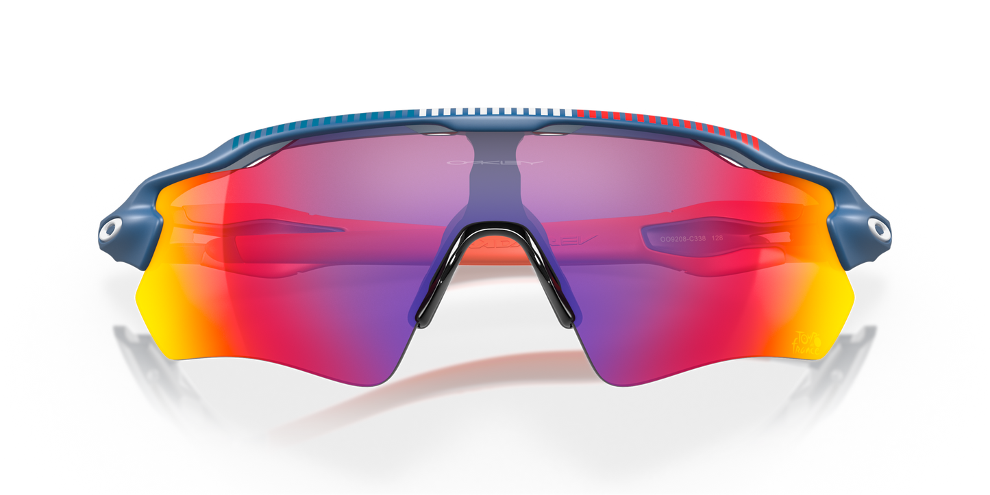 EV Sports Polarised Red Mirror Blue red frame Mens Sunglasses