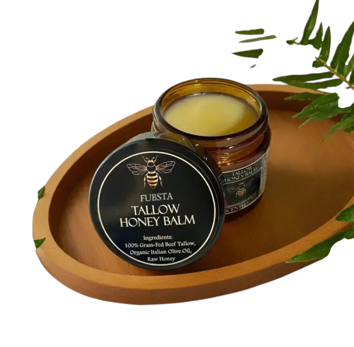 🔥Last Day Promotion  - 49% off- Organic Grass-Fed Beef Tallow Balm with Raw Honey