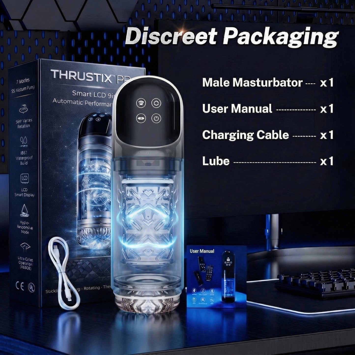 💥 BEST DEAL 70% OFF 💪 2026 Upgraded THRUSTIX™ PRO 9in1 Smart LCD Trainer For Men
