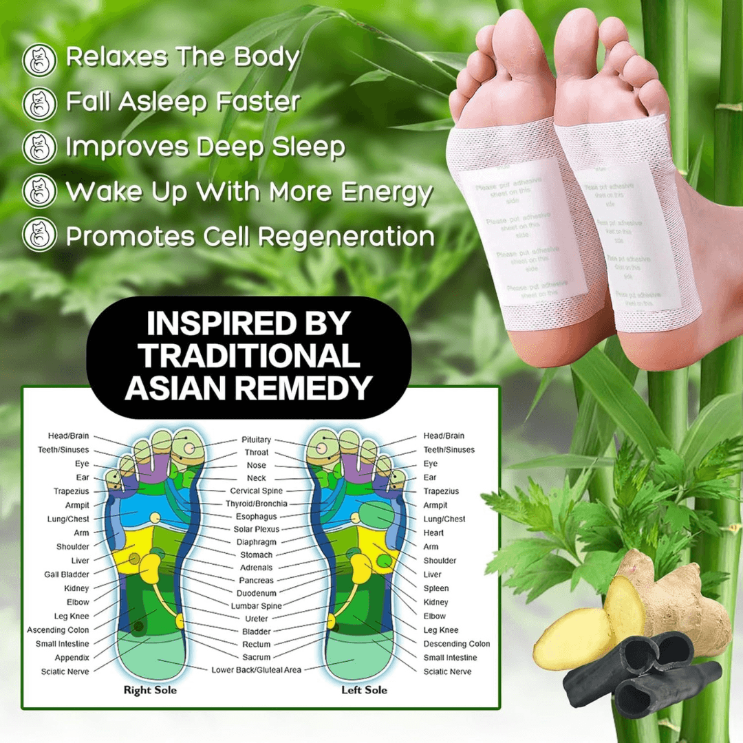 Detox Patches Pads for Body Stress Relief