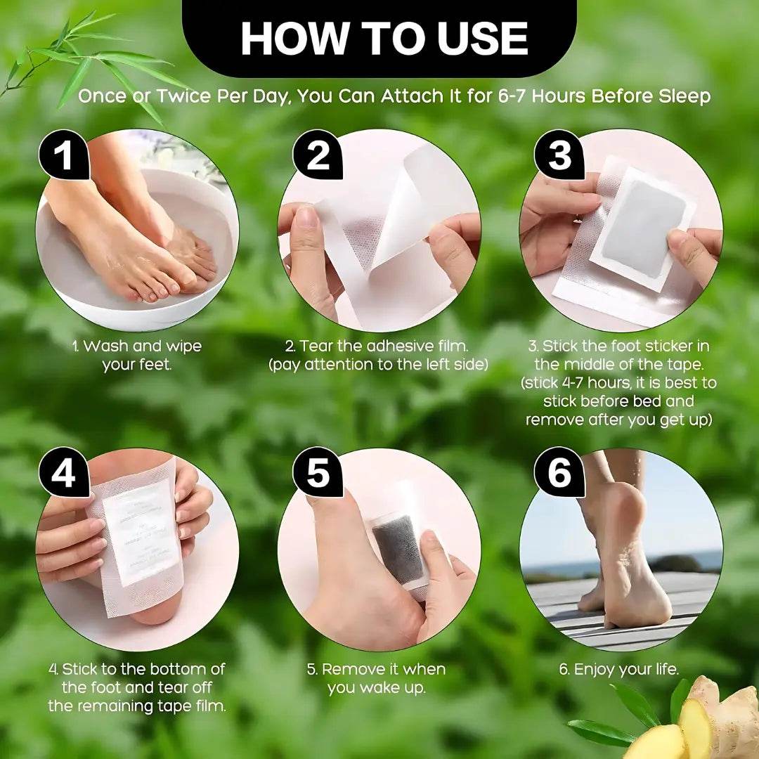 Detox Patches Pads for Body Stress Relief