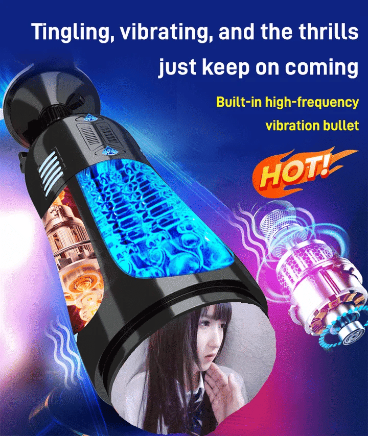 [Discreet Shipping]💥Champion Trainer: Fully Automatic Retractable Sucking & Heating Male Masturbator