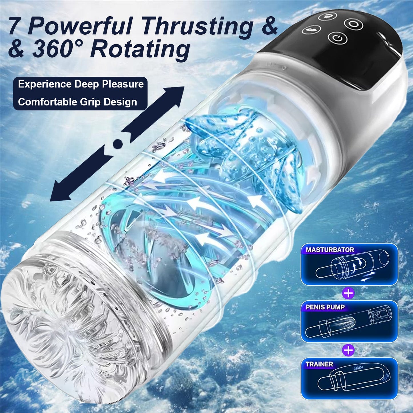 💥 BEST DEAL 70% OFF 💪 2026 Upgraded THRUSTIX™ PRO 9in1 Smart LCD Trainer For Men