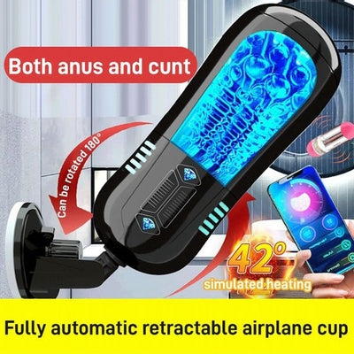 [Discreet Shipping]💥Champion Trainer: Fully Automatic Retractable Sucking & Heating Male Masturbator