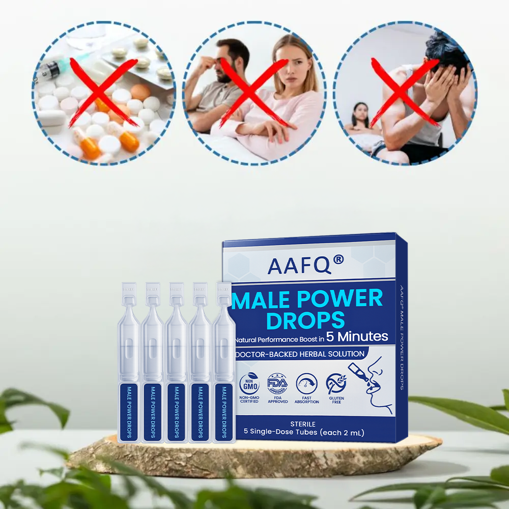 AAFQ Male Power Drops | Confidence On-Demand Works in 5 Minutes(Special offer valid today only)