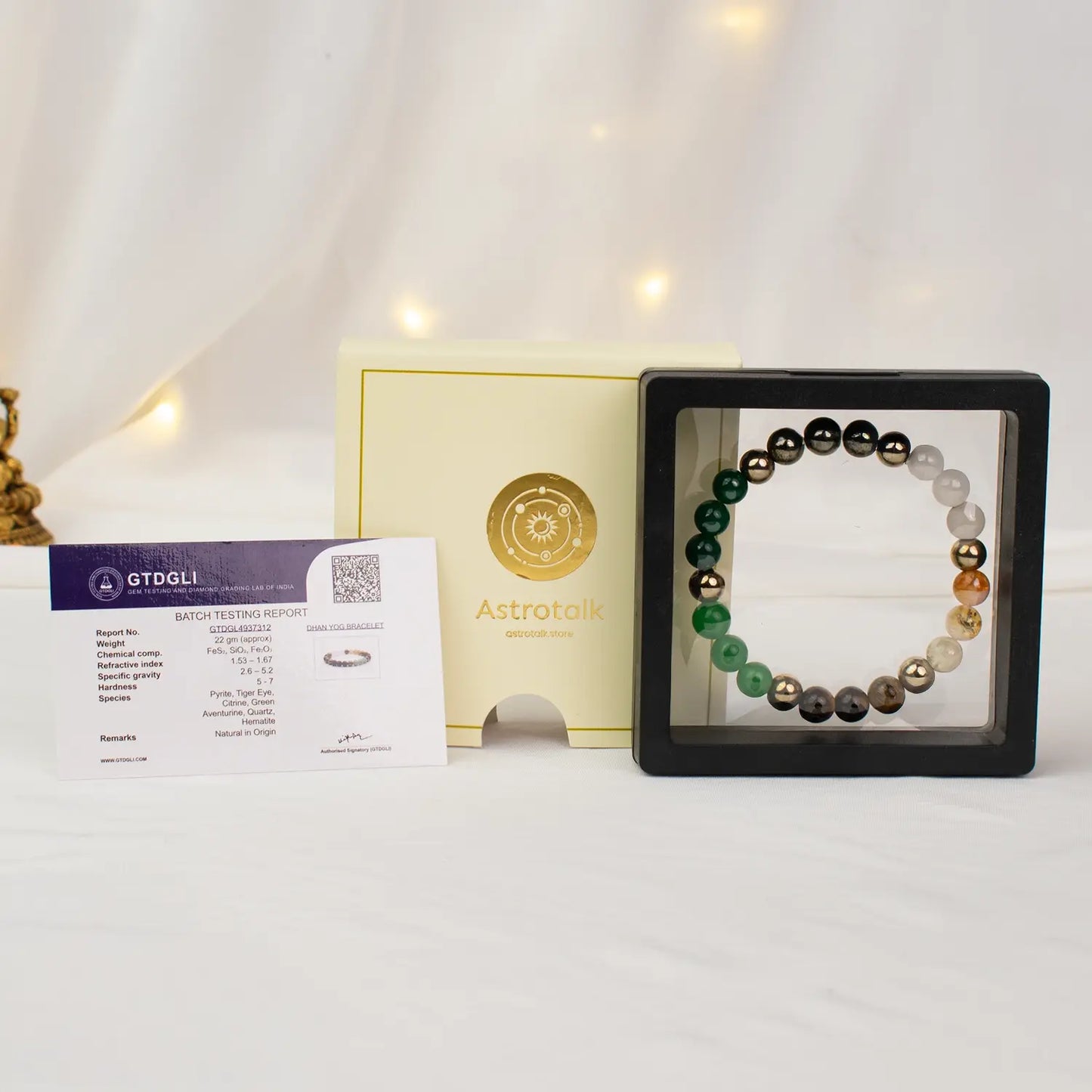 Dhan Yog Bracelet (Lab Certified)