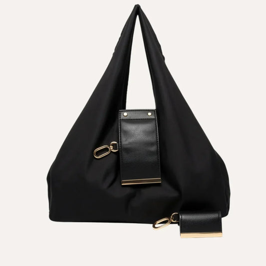 Mini Keychain Tote Bag Large Capacity Lightweight Foldable Shopping Bag Keychain Key Ring Expandable Reusable Tote Bag