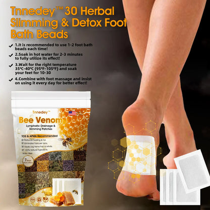 Bee Venom  Drainage Foot Patches Buy 1 Get 1 Free🌿👣